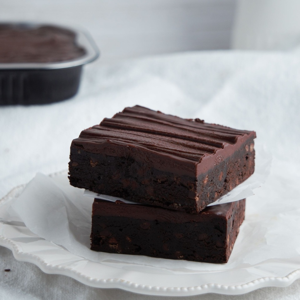 Brownie ganache au chocolat | Barquette, 625 g