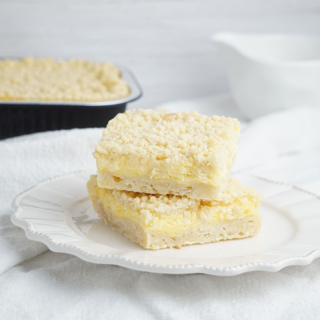 Carrés citron | Barquette