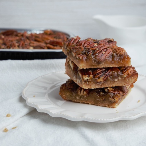 [CPBarquette] Carrés pacanes | Barquette, 465g