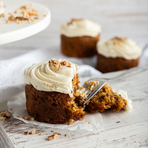 [GCar4] Gâteaux Carottes | 140 g, boite de 4 Unites